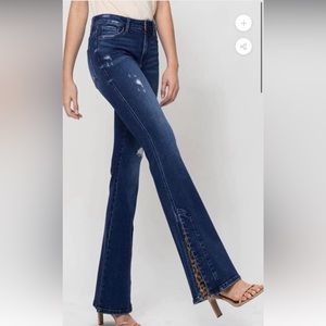 Vervet Flare Leopard Jeans